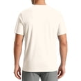 thumbnail image 3 of Leidass Men's T Shirt Short Sleeve UPF 50+ Lightweight Moisture Wicking Crew Neck T-Shirt Casual Summer Tee Shirts Beige L, 3 of 5