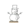 thumbnail image 1 of Wire Snowman Stand Decor Large, 1 of 3