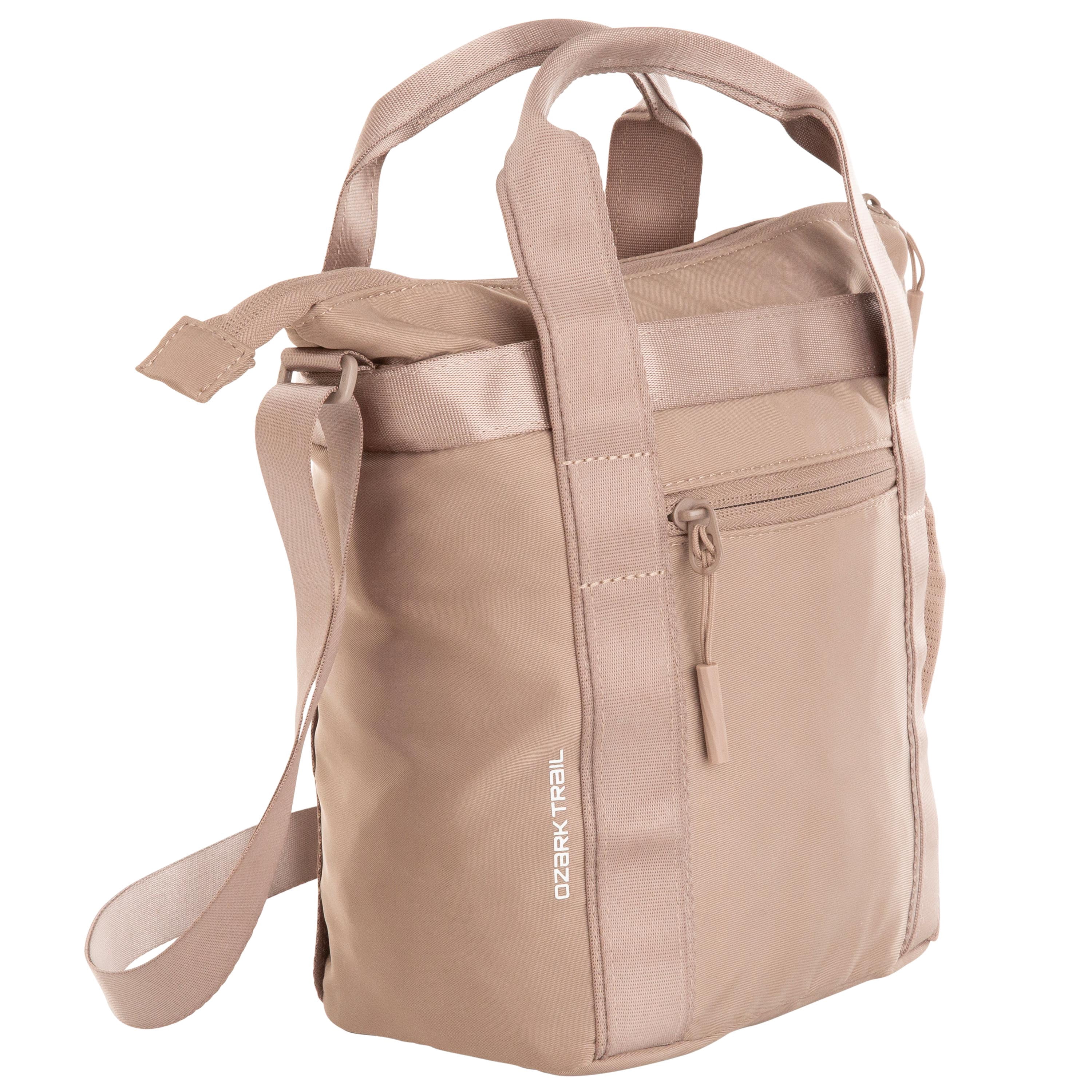 Ozark Trail 4.5L Unisex Adult/Teen Compact Polyester Shoulder Bag, Taupe
