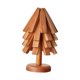 thumbnail image 2 of Tapete aislante con forma de árbol, plegable, antideslizante, para mesa, para ollas 4 piezas de palo de rosa, 2 of 9