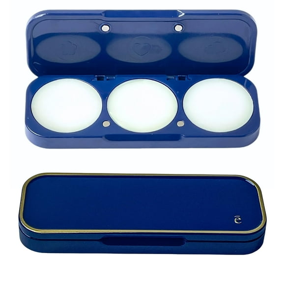 Set de perfume ēma Solid Travel con 3 cápsulas recargables de piel, nardo e higo