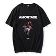 thumbnail image 4 of Ropa de calle cantante coreana JISOO AMORTAGE camiseta Ropa Hombre camisetas de Hip Hop Casual hombres mujeres camisetas de, 4 of 5