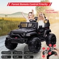 thumbnail image 6 of EastVita Kids 24V Ride on Car with Electric Remote Control Dual Drive Power Ride on Toys 2 Seats SUV Truck Wheels Vehicle, 6 of 10