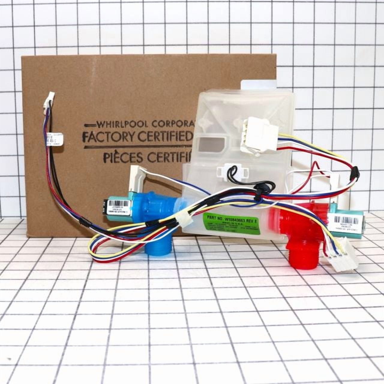 Whirlpool Washing Machine Water Inlet Valve W11205048