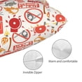 thumbnail image 5 of Salouo Firefighter Icons Pattern Pillow Cases,1PC Pillow Covers with Envelope Closure Decorative Pillow Case for Bed Couch,Pillows Not Included-, 5 of 6