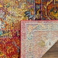 thumbnail image 4 of SAFAVIEH Crystal Salma Traditional Area Rug, Light Blue/Fuchsia, 4' x 6', 4 of 6