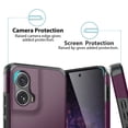 thumbnail image 2 of TJS for Motorola Moto Edge 5G 2024 Phone Case, Dual Layer Hybrid Magnetic Support Shockproof Heavy Duty Cover for Moto Edge 5G 2024 (Purple), 2 of 5