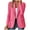 Hot Pink, variant on Womens Fall Fashion 2024 Casual Long Sleeve Suit Coat Solid Color Knit Blazer Work Office Business Formal Suit Open Front Blazer Jacket Beige,XL