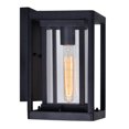 thumbnail image 1 of CWI Lighting Mulvane 1 Light Black Outdoor Wall Light, 1 of 4