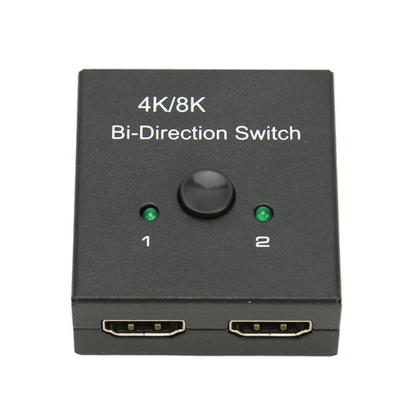 HD Multimedia Interface Bi Direction Switch, Plug And Play 8K HD Multimedia Interface Switch 4K 120Hz Supports 8K 60Hz For Monitors For DVD Players