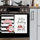 thumbnail image 4 of Paños de cocina navideños Decoración de cocina Muñeco de nieve Papá Noel Paños de cocina Merry Bright Paños de cocina para el hogar Suministros de cocina 4 piezas, 4 of 5