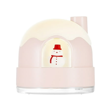 

Gogusuu Clearance Sale New Snow House Night Light Humidifier Usb Silent Bedroom Cute Desktop Breath Mini Water Replenishment Home Humidifier