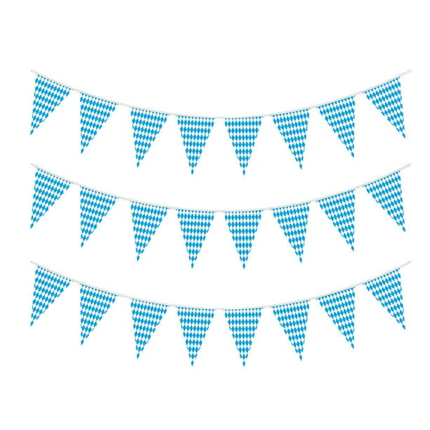 Bandera bávara, suministros para fiestas, 8 m de largo, pancarta portátil multiusos, bávara Estilo A