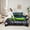 Green Black, variant on jejeloiu Extreme Sports Car 7-Piece Bedding Comforter Set,Racing Speed King Bedding Sets,Yellow Race Car Bed Sheets For Boys Teens,Luxury Bedroom Decor Reversible