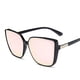 thumbnail image 4 of Gafas de sol de plástico con ojos de gato para mujer, lentes de sol de marca, de diseñador, Retro, a la moda, con cara de espejo grande, UV400, 2023, 4 of 4