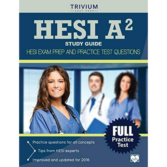 Pre-Owned HESI A2 Study Guide: HESI Exam Prep and Practice Test Questions Paperback
