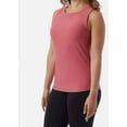 thumbnail image 2 of 32 Degrees Cool Women's Ribbed Fitted Bra Tank, Slate Rose Medium, 2 of 3