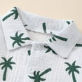thumbnail image 6 of Baby Boy Outfit Toddler Set Kids Spring Summer Cotton Soft Printed Short Sleeve Beach 6 12 18 24Months 2T 3T Tee & Shorts Boys' Clothing Sets 2PCS, 6 of 6