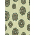 thumbnail image 1 of Ahgly Company Machine Washable Indoor Rectangle Transitional Khaki Gold Area Rugs, 8' x 10', 1 of 7