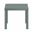 thumbnail image 7 of Furinno Classic Toolless Assembly Square Side Table, Green End Table with 1.8 Thick Tabletop, Night Stand, Bedside Table, for Living Room, Bedroom, Light Sage, 7 of 7