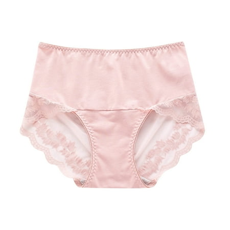 Women s Underwear Invisibles Lace Triangle Traceless Breathable High-Waisted Mid-High-Waisted Underwear Soft Silky Panties
