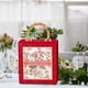 thumbnail image 2 of Caja de Dulces de Boda, Caja de Regalo para Dama de Honor, Decoración Moderna, Caja de Recuerdos con Estampado de Flores, Suministros Nupciales de Bod Rojo, 2 of 9