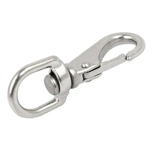 Stainless Steel Carabiner Swivel Bolt Snap Hook for Dog Leash Strap - China  Aluminum Alloy Hook, Double Locking Buckle