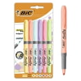 thumbnail image 1 of Iluminador BIC Grip Pastel con punta cincelada ajustable, paquete de 6, 1 of 3