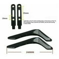 thumbnail image 5 of Soporte Universal para TV, Base para TV Lcd Samsung Vizio Sony de 32-65 pulgadas, no para Lg Tv, soporte de mesa negro para TV, 2 uds., 5 of 5