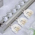 thumbnail image 2 of 10 Pcs Rouleaux de Rail de Rideau Flexibles Accessoires de Rideau, 2 of 7