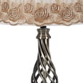 thumbnail image 3 of Benzara BM240327 65in. Table Lamp with Open Twisted Metal Base, Antique Brass, 3 of 5