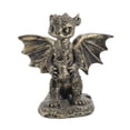 thumbnail image 2 of Estatuilla de dragón, adorno de dinosaurio, escultura Animal, decoración, estatua de escultura única Dinosaurio abrazado, 2 of 7
