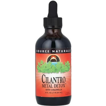 Source Naturals Cilantro Metal Detox with Chlorella 4 fl oz Liq