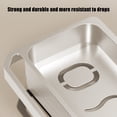 thumbnail image 3 of Plastic Kitchen Sink Caddy with Cutout Letter Design, Sink Organizer for Sponges Brushes and Soap, Countertop Storage Rack for Kitchen Cleaning Supplies, 3 of 7