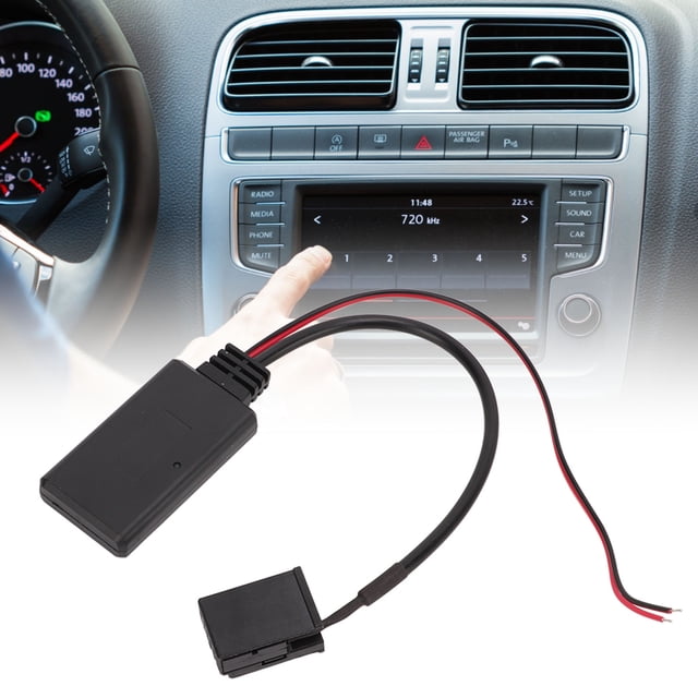 Cable del Módulo, Adaptador de Cable de Radio Aux de 12 Pines ABS de 12 Años Durazgo Para El Automóvil