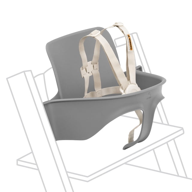 Trona Stokke Tripp Trapp Baby Set 2 Storm Grey 6-36 M