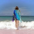 thumbnail image 6 of PHYHOO Painting Beach Towels Oversized Microfiber Beach Towel for Adults Extra Large Beach Towel Sand Free Towel for Swimming Camping Adult Women 30x60in, 6 of 8
