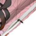 thumbnail image 4 of Kamado Nezuko 3 Pieces Bedding Set 3D Printed Lightweight Bed Quilt Set Comforter Cover Set for Girls Kids Teens, 1 Quilt Cover 2 Pillowcases 90"x90", 4 of 8