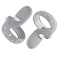 thumbnail image 2 of Worallymy VR Glass Cover Silicona Reemplazable VR Handle Cover Full Protector Reemplazo para Oculus Quest 2 Gris Worallymy JD735813731, 2 of 7
