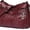 Red, variant on Sunyuer Fashion Crossbody Bag For Women Shoulder Bag Soft PU Leather Handbags Purses Multi Pocket Hobo Tote Bag