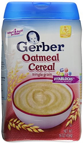 gerber oats for babies