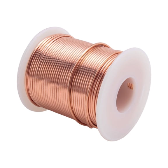 Copper Wire, 99.9% Soft Pure Bare Copper Wire for Gardening, Electroculture,16 Gauge/ 1.3 mm Diameter, 127 Feet,1 Pound