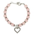 thumbnail image 3 of Jpetyy Pet Puppy Dog Cat piggy Pearl Necklace Accessories Love Pendant, 3 of 5