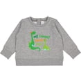 thumbnail image 2 of Inktastic My Gammy Loves Me Grandson Dinosaur Baby Sweatshirt, 2 of 4