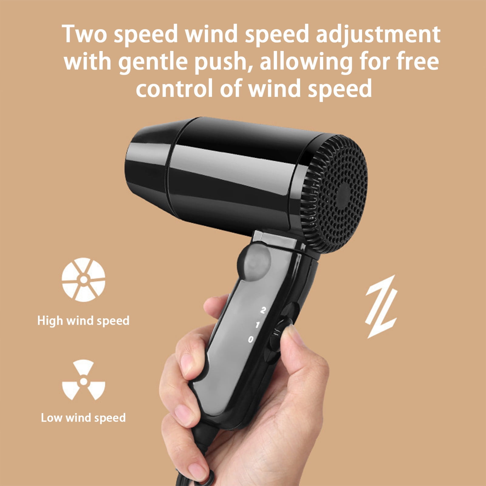 Kyusrd Multifunctional Handheld Car Hairdryer High Power 12v Car Hairdryer