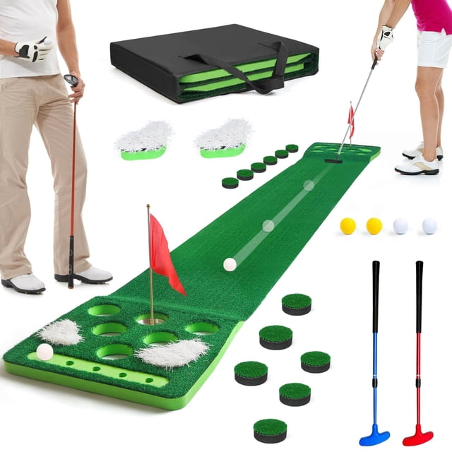 Set de juego de golf KEMLDIVS con 4 pelotas y bolsa de transporte