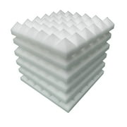 6pcs Acoustic Foam Panel Sound Stop Absorption Sponge Studio Ktv Soundproof