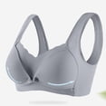 thumbnail image 7 of Nursing Bras for Breastfeeding Lightweight Wide Strap Push Up Anti Sagging Wireless Maternity Bras for Pregnancy, 7 of 7