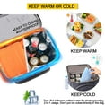 thumbnail image 6 of Picnic Backpack & Accessories - Picnic Set for 2 Person with 2 Insulated Cooler Compartment, Lightweight Blanket and Cutlery Set, Perfect for Wedding Gifts for Couples and Bridal Shower Gifts, 6 of 6