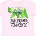 thumbnail image 4 of Inktastic Gatlinburg, Tennessee Mountains and Bear Shape Boys or Girls Toddler T-Shirt, 4 of 5